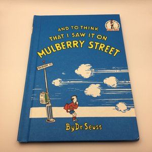 Vintage Out of Print New Dr. Seuss And To Think That I Saw It On Mulberry Street